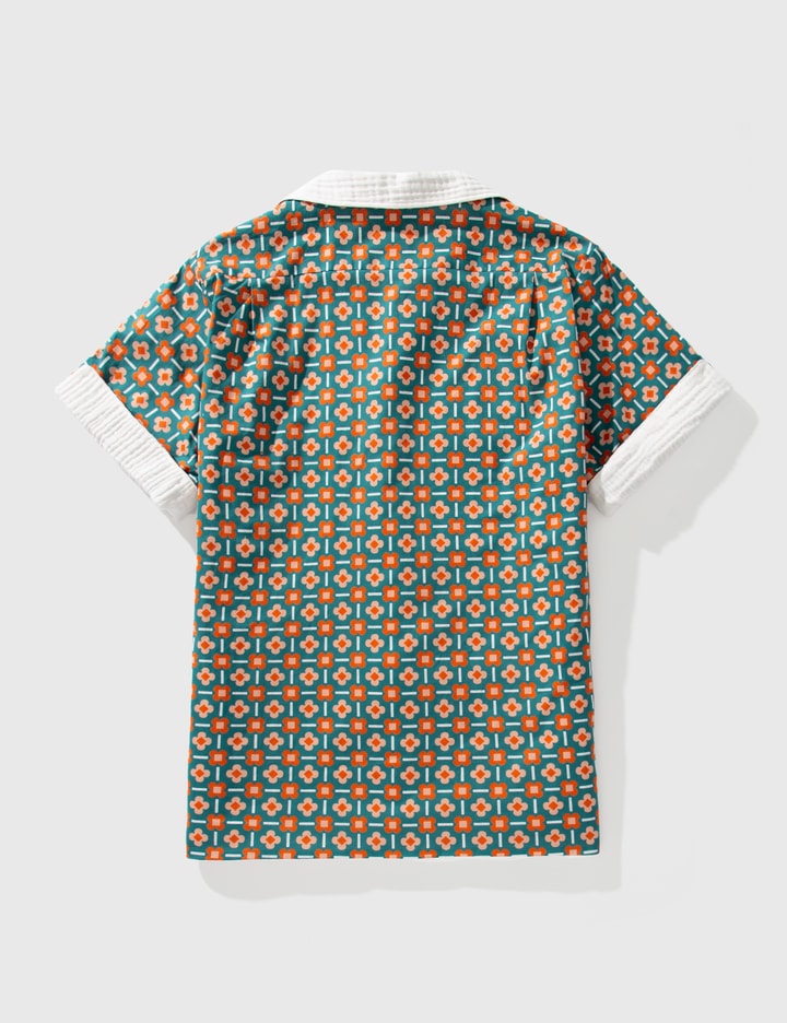 Flower Check Beach Shirt Placeholder Image