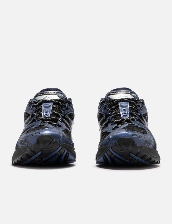 Asics Multicolor Mesh And Rubber Gel-nimbus 10.1 Sneakers In Black