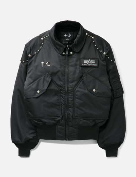 THUG CLUB thug club x Alpha Industries CWU 45/P Flight Jacket (Rivet Version)