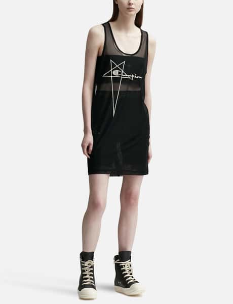 Rick Owens - Rick Owens X Champion Mini Dress | HBX