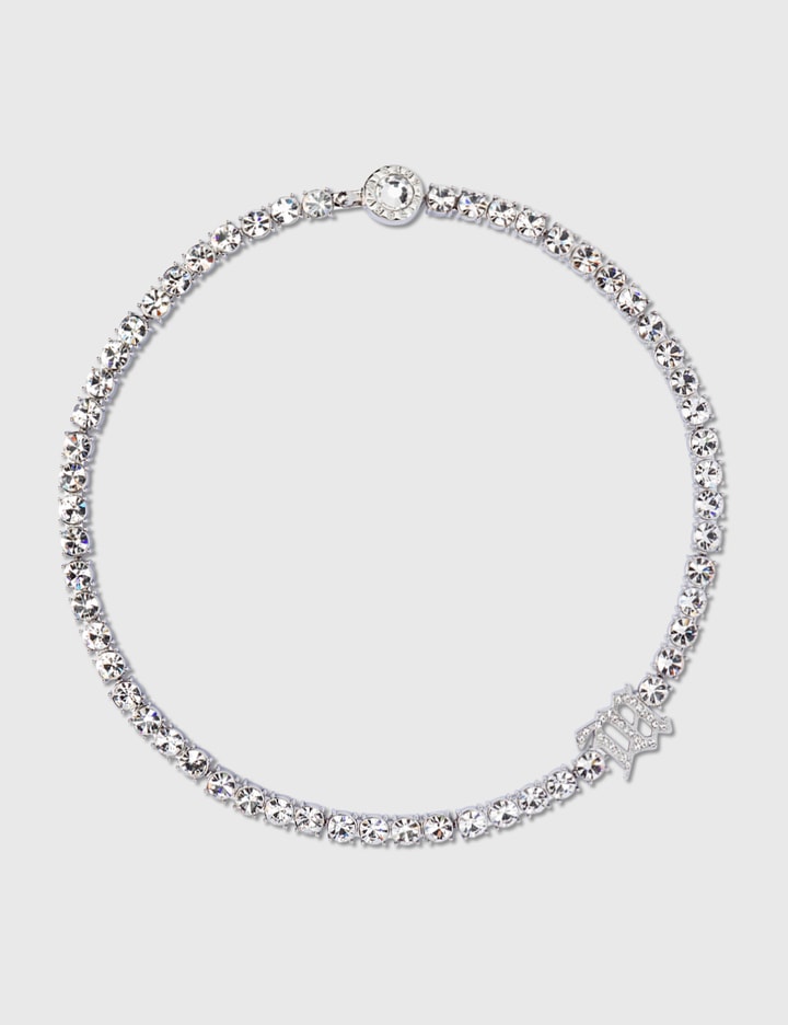 Crystal Embellished Monogram Necklace Placeholder Image
