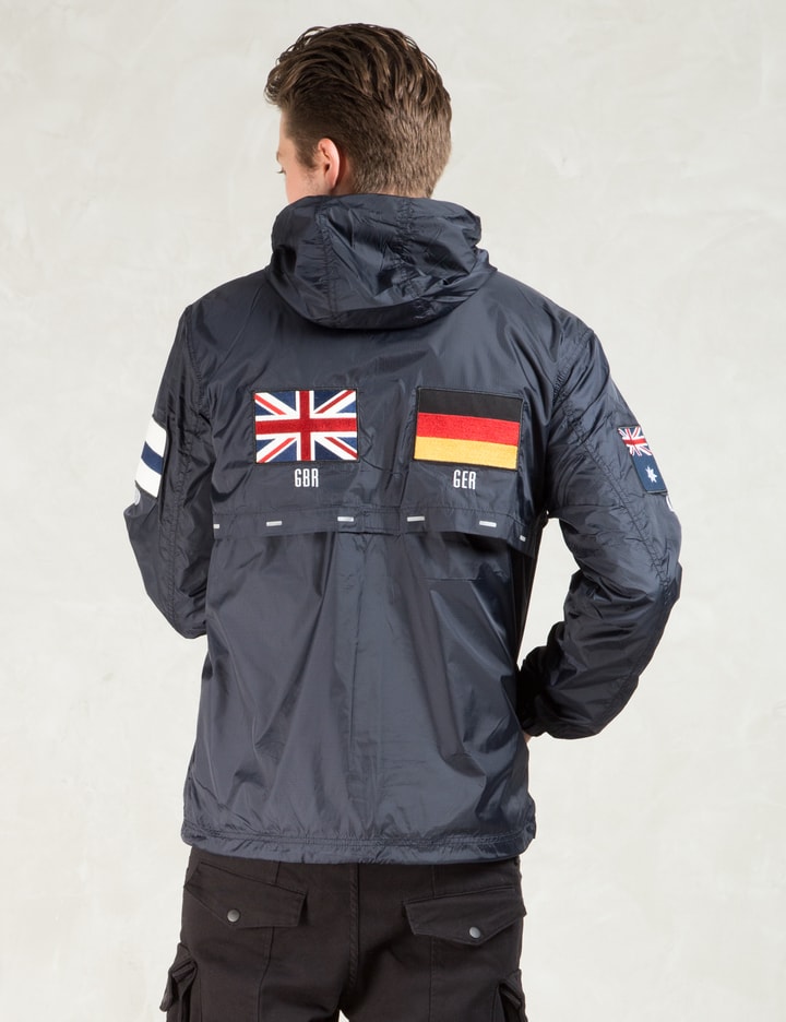 Navy Global Games Nylon Pullover Placeholder Image