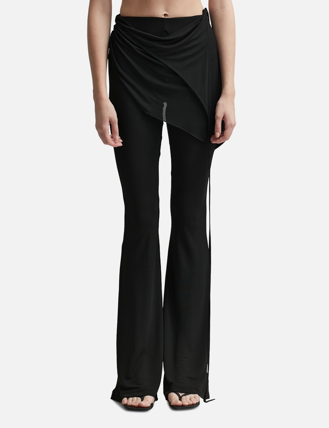 DRAPED JERSEY PANTS view 8