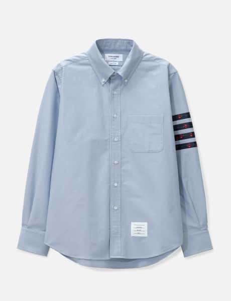 Thom Browne Oxford Rose 4-Bar Shirt