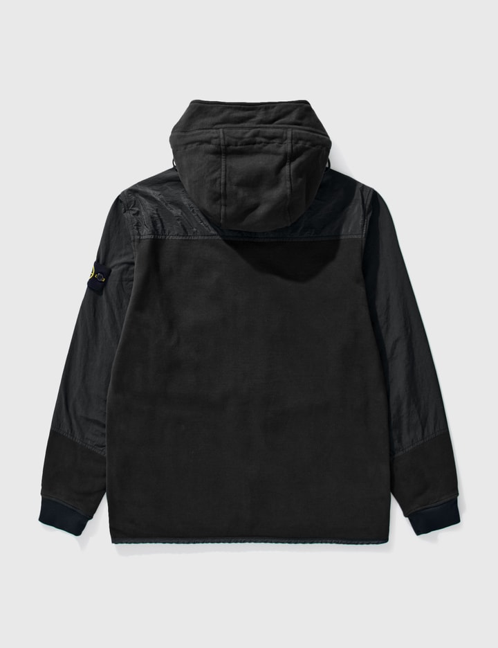 Nylon Metal Panel Zip-Up Hoodie Placeholder Image