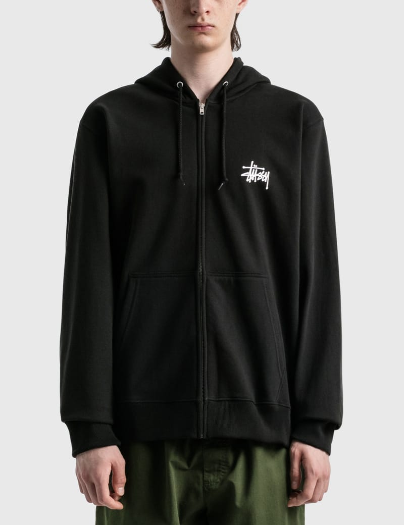 Stüssy - Basic Stussy Zip Hoodie | HBX - HYPEBEAST 為您搜羅全球潮流時尚品牌