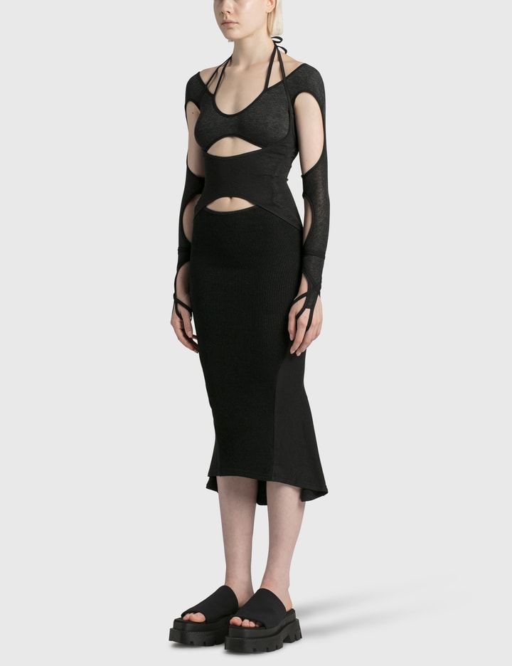 Halter Dress With Sleeve Placeholder Image