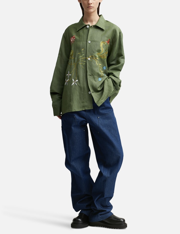 Garden Embroidered Shirt Placeholder Image