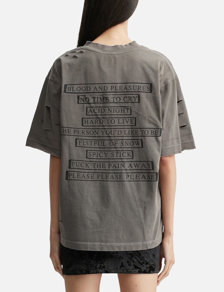 Naked Distressed Washed T-Shirt Placeholder Image