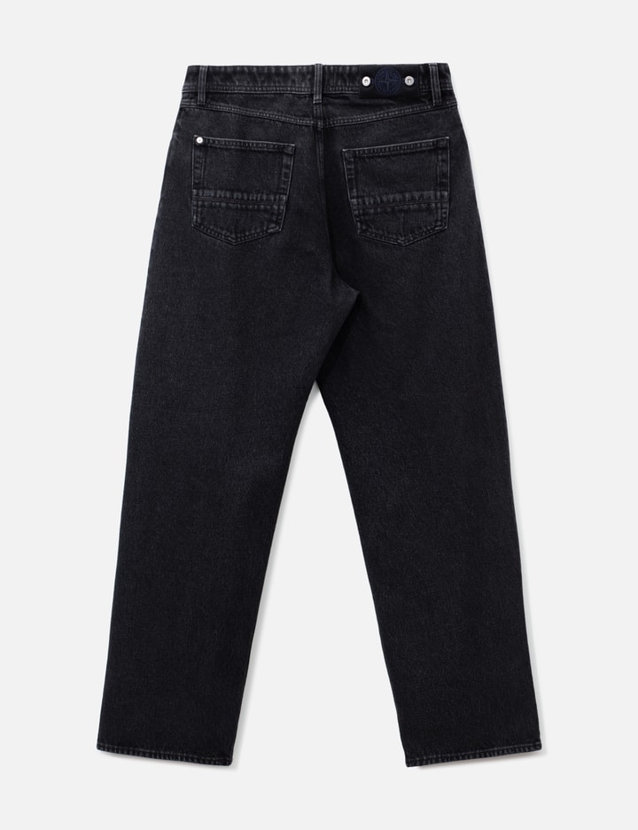 Stone Island Grainy Wash Loose Denim Jeans