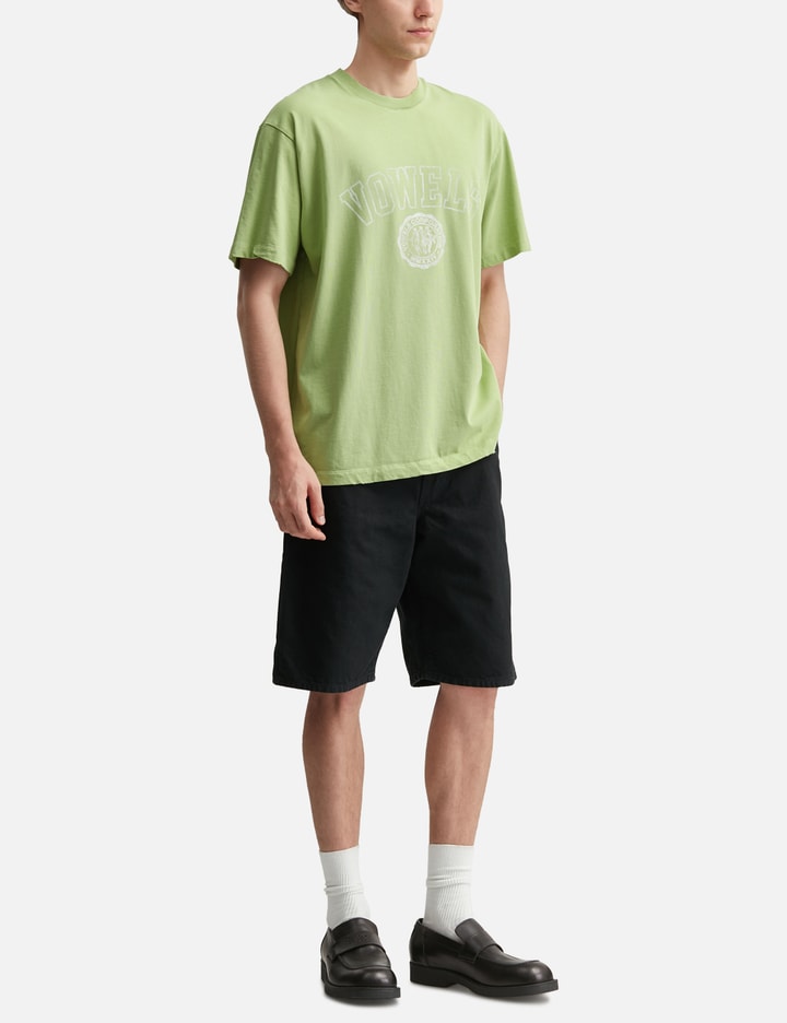 vowels Faded Collegiate Tee