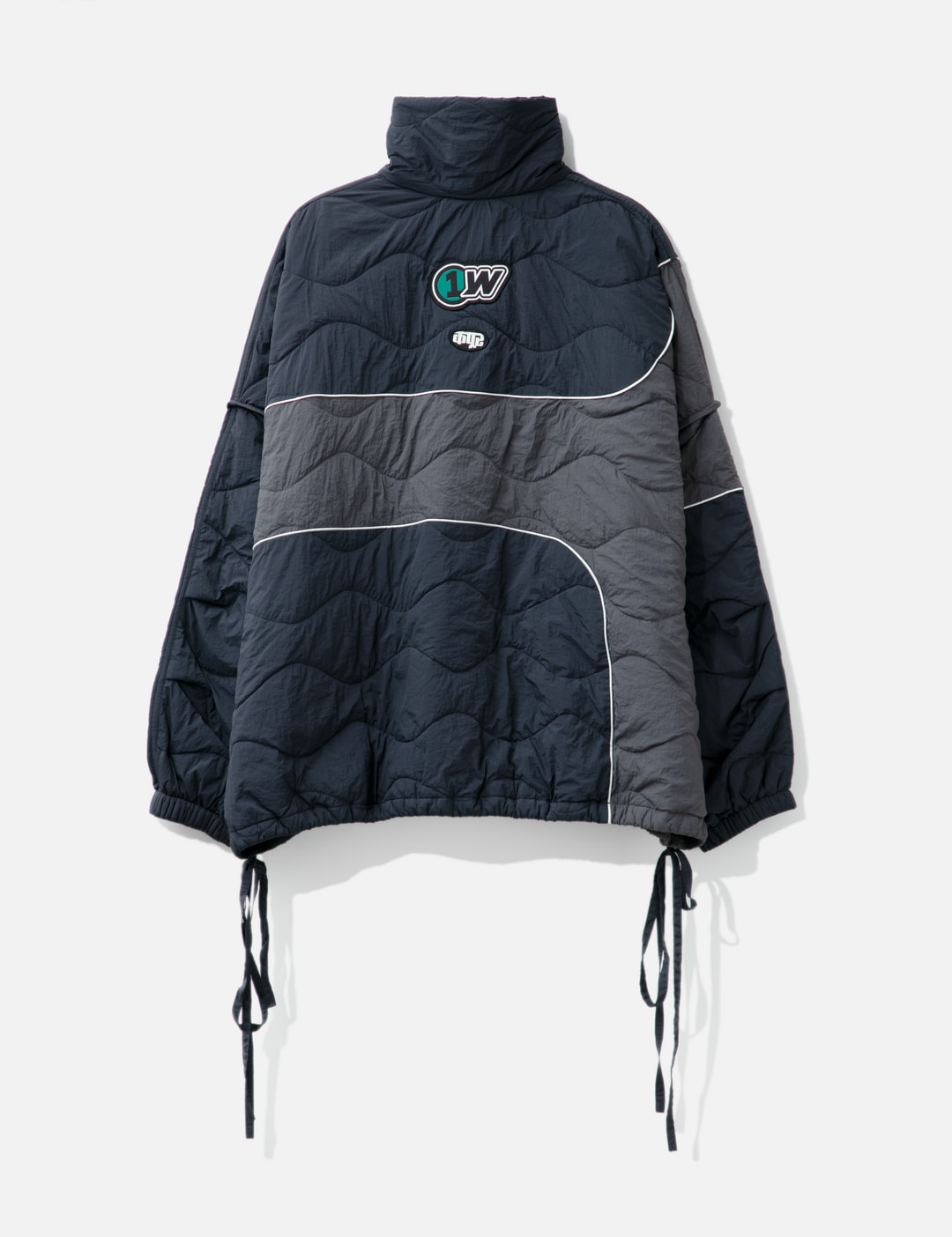 STAMPED PADDED BOMBER view 15