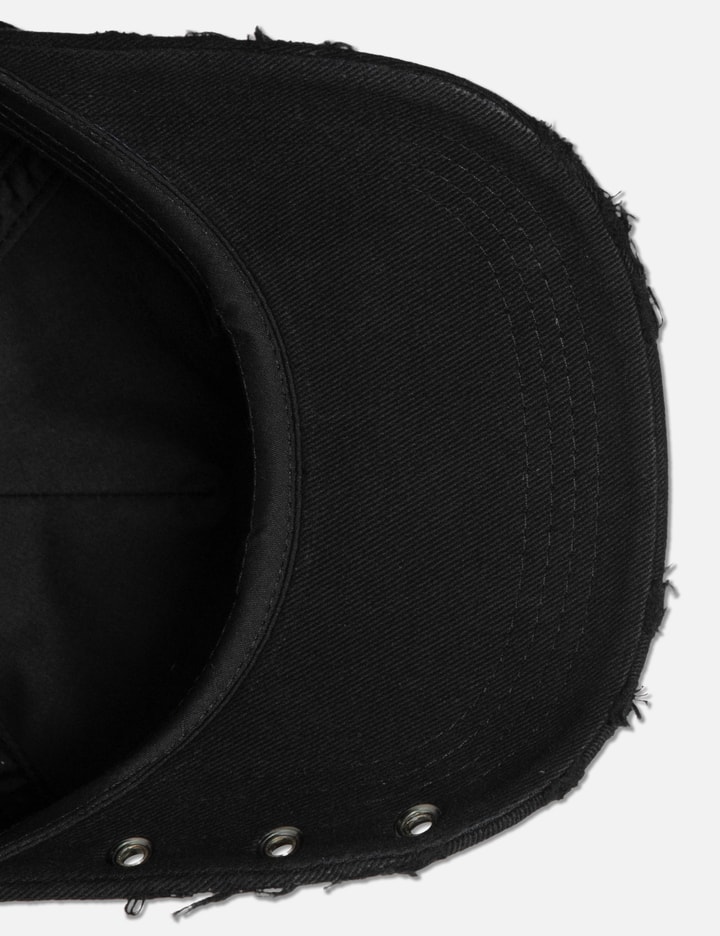 Destroyed Vintage Ball Cap Black Placeholder Image