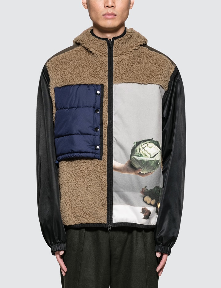 Reversible Sherpa Vest with Hood Placeholder Image