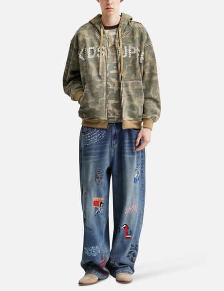 Face Camo Hoodie view 15