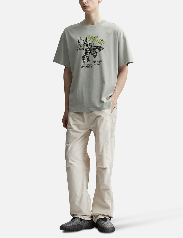 Shop Brain Dead Nightmare Factory T-shirt In Grey