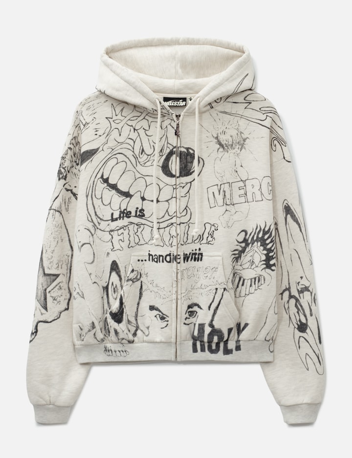 Hellstar Graffiti Zip-Up