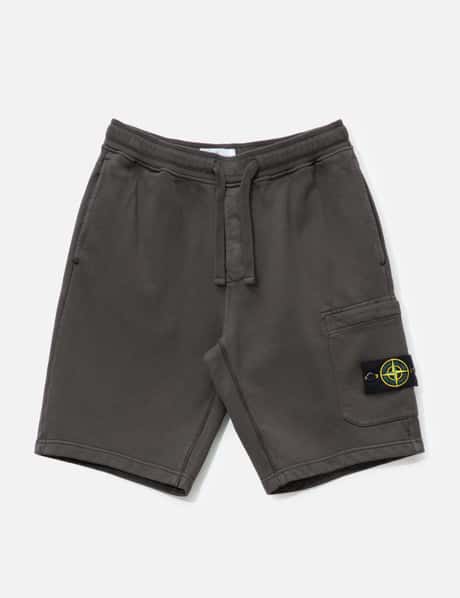 Organic Cotton Fleece Jogger Shorts view 6