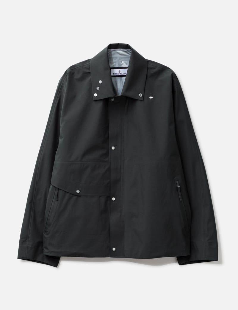 希少 stone island ガーメントダイ シャツジャケット 店舗 新宿 