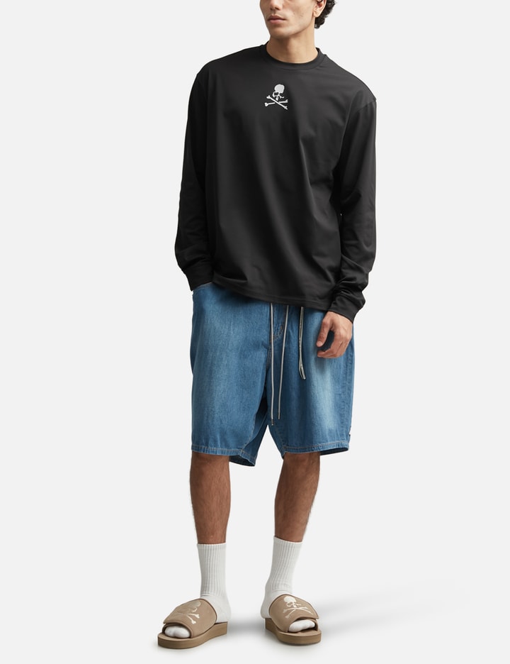 Mastermind Japan Mastermind Japan X MOONRAKERS Front Skull Long Sleeves T-Shirt Regular Fit