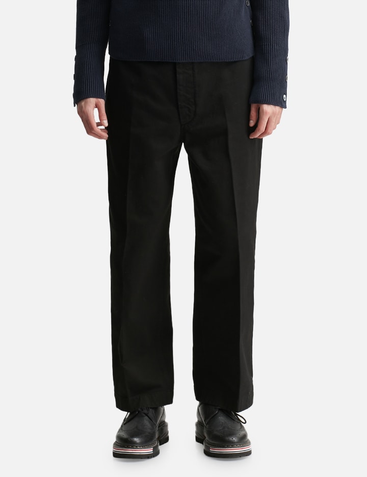 Thom Browne Cotton Twill Utility Trousers
