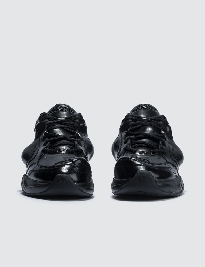 nike air monarch iv martine rose black