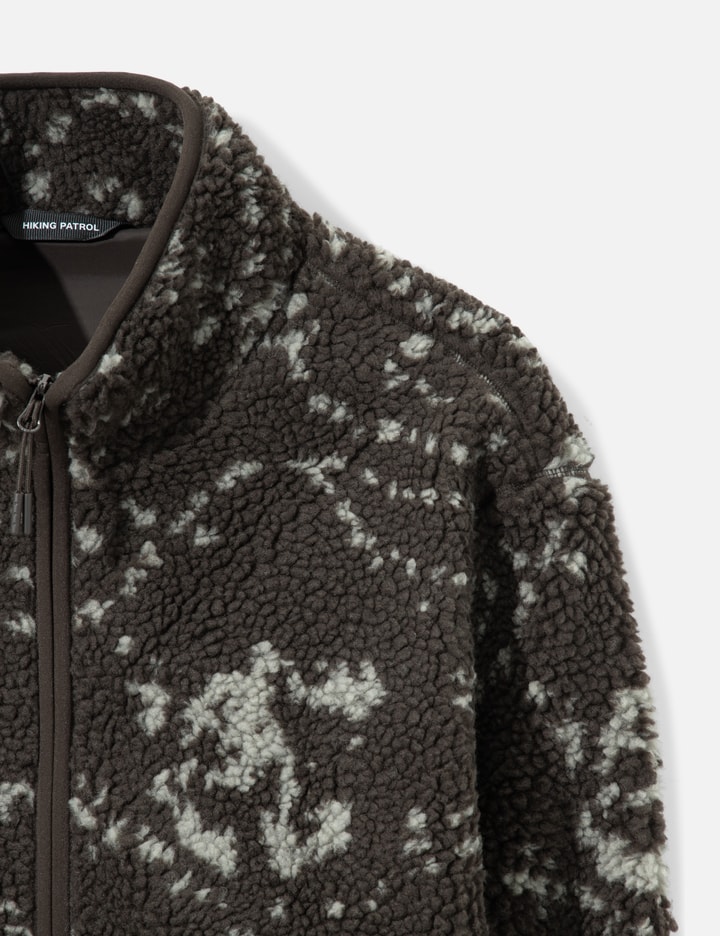 Hiking Patrol Print Fleece Jacket