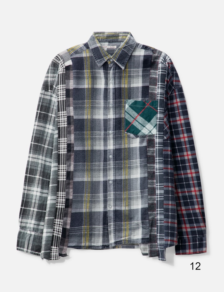 7 Cuts Wide Flannel Shirt Placeholder Image