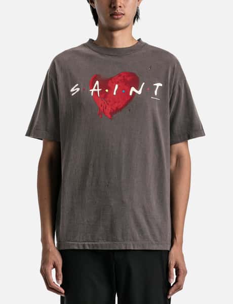 Saint Michael - HEART SHORT SLEEVE T-SHIRT | HBX