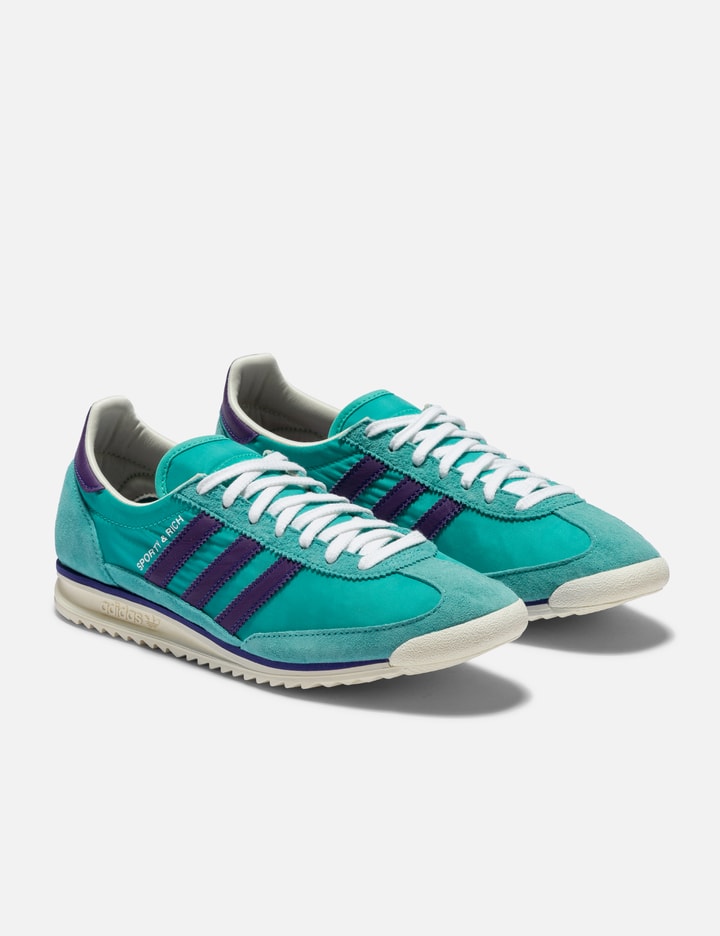 Adidas Originals X Sporty & Rich Sl72 In Green