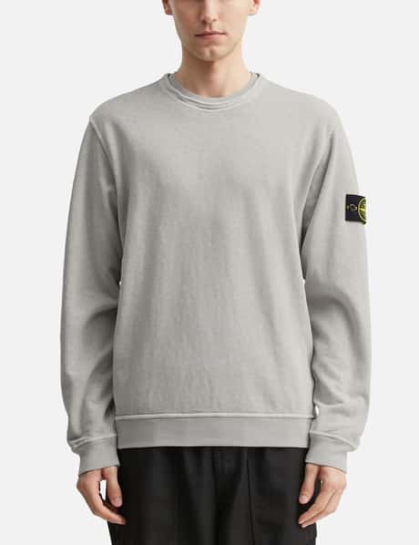 Malfilé Fleece 'Old' Effect Crewneck Sweatshirt view 10