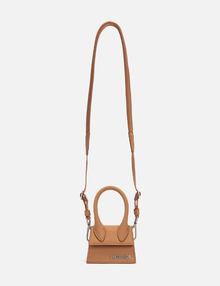 Jacquemus Le Chiquito Homme Mini Bag In Brown