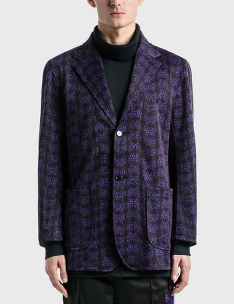 Needles - Butterfly Jacquard Poly Jacket | HBX