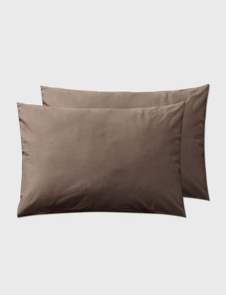 Risker Pillowcase Set - Wood - 2 Pcs