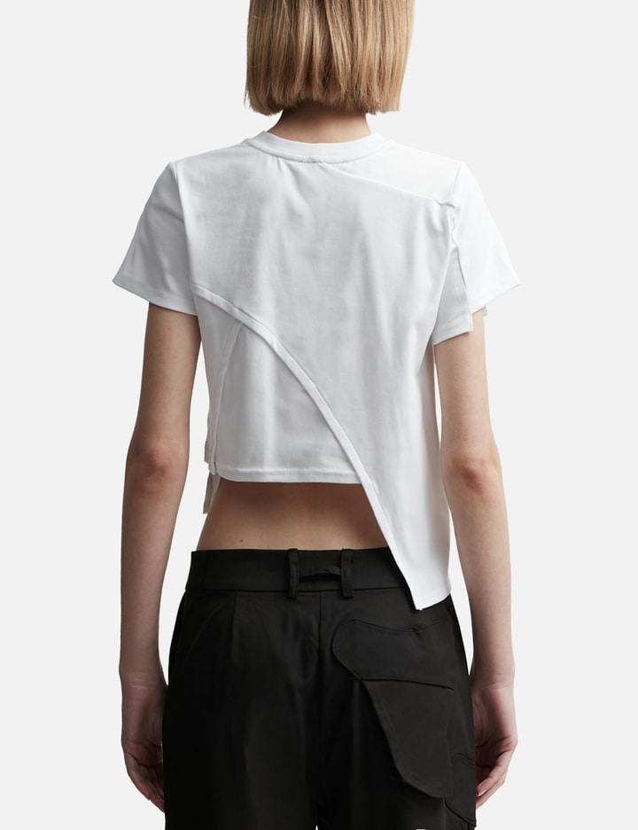 Shop Heliot Emil Deconstructed T-shirt In White