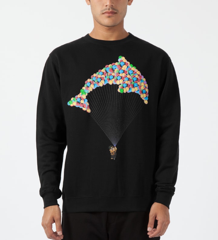Black Jasper Balloon Crewneck Sweater Placeholder Image