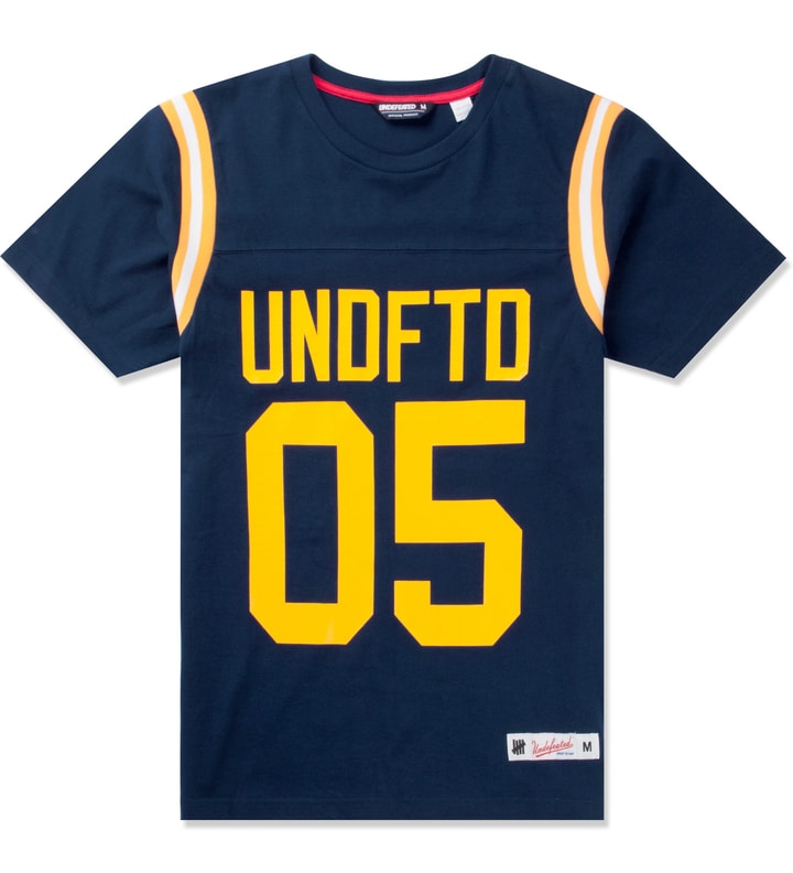 Navy Gridiron T-Shirt Placeholder Image