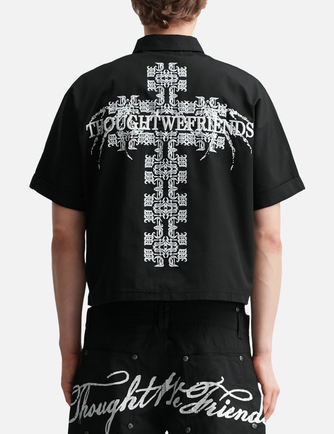 "Cassian" Embroidered Work Shirt view 14