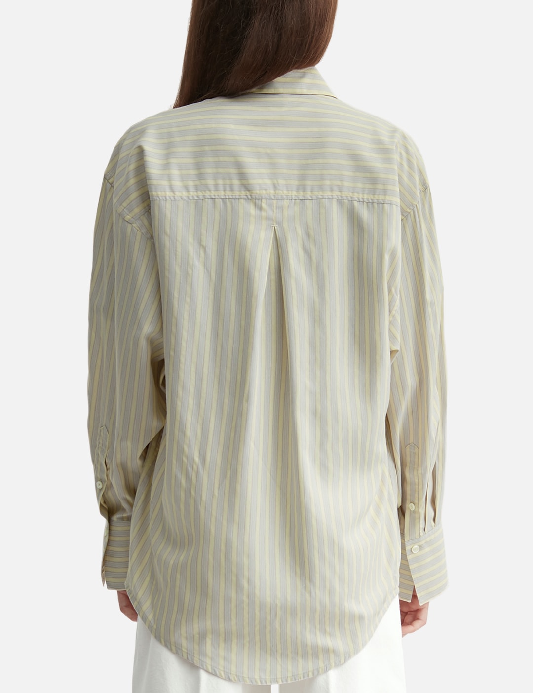 Oversized Striped Shirt view 13