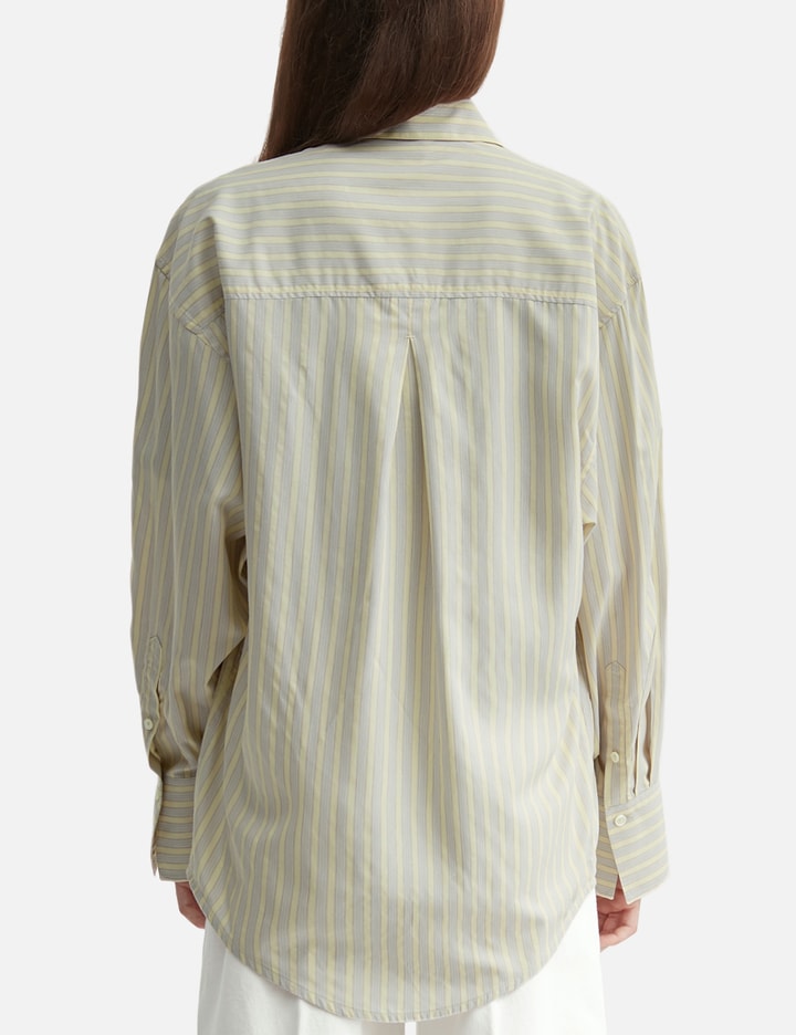 Oversized Striped Shirt view 4