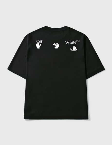 Off-White™ Hands Off Logo Skate T-shirt HBX - Main Image
