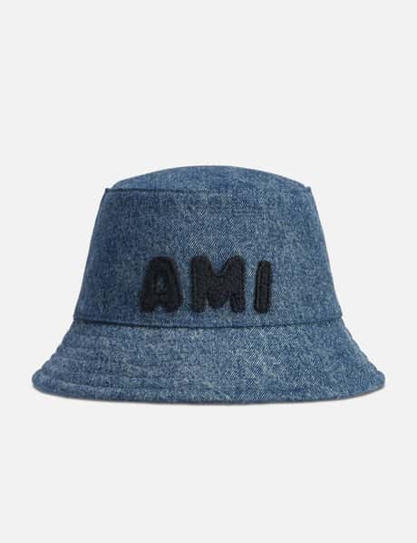 Ami Cotton Ami Paris Patch Bucket Hat