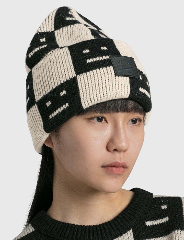 Jacquard Knit Beanie Hat Placeholder Image