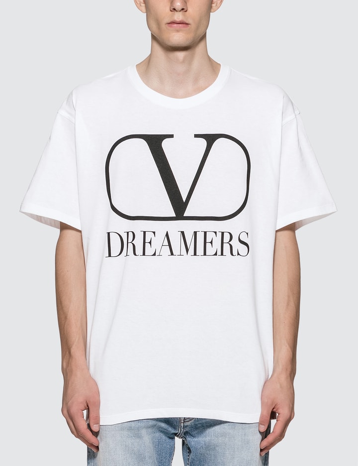 at lege valse computer Valentino - V Logo Dreamers T-Shirt | HBX - Globally Curated Fashion and  Lifestyle by Hypebeast