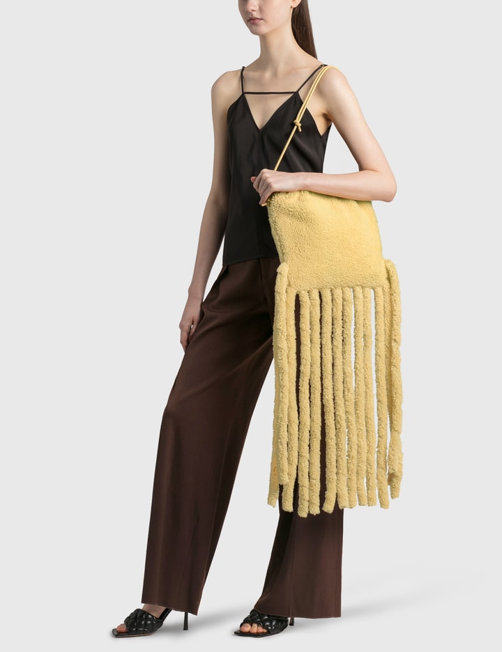 Curly Shearling Clutch Placeholder Image