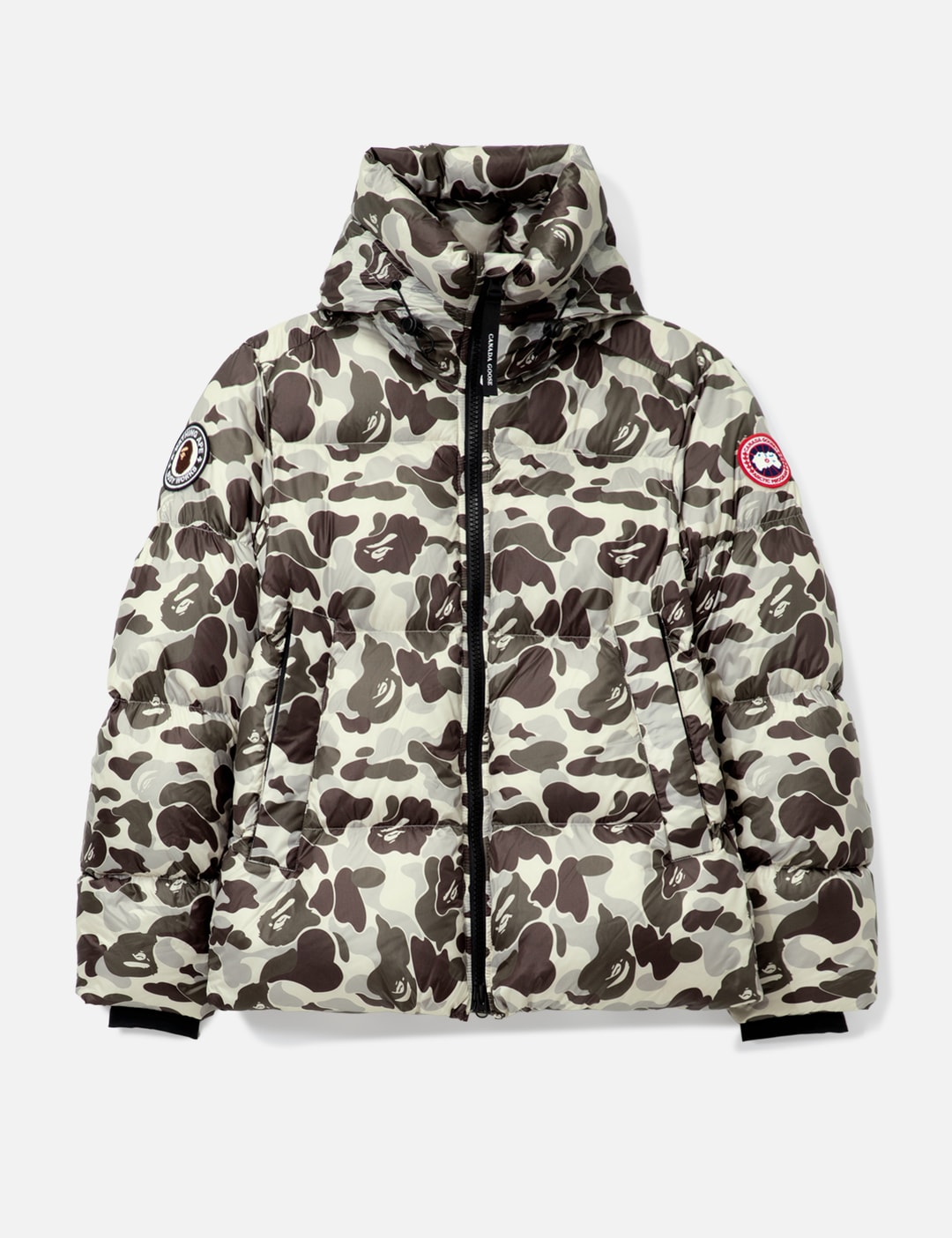 BAPE Canada Goose ABC Camo Crofton Puffer - Brand-new camo puffer ...