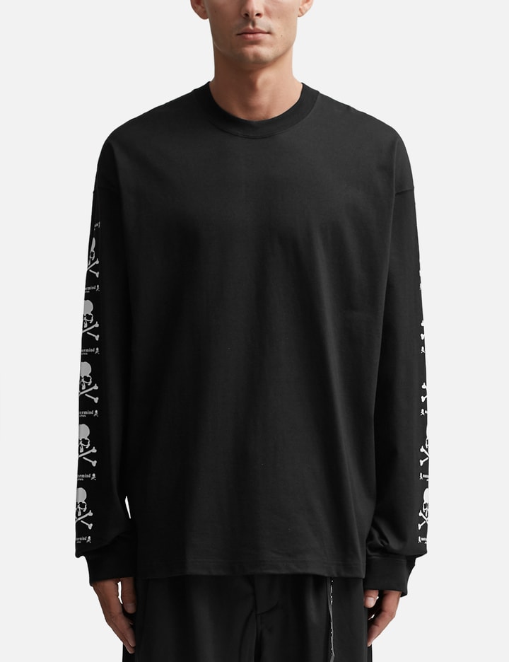 Boxy Fit Skeleton Long Sleeve T-shirt Placeholder Image