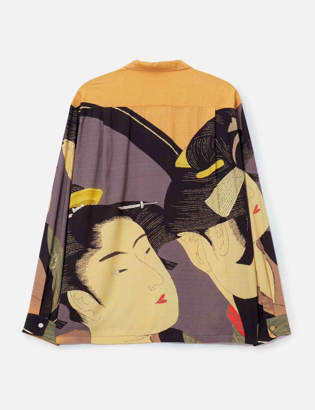 The Bijin At The Mirror Hawaiian Shirt view 9