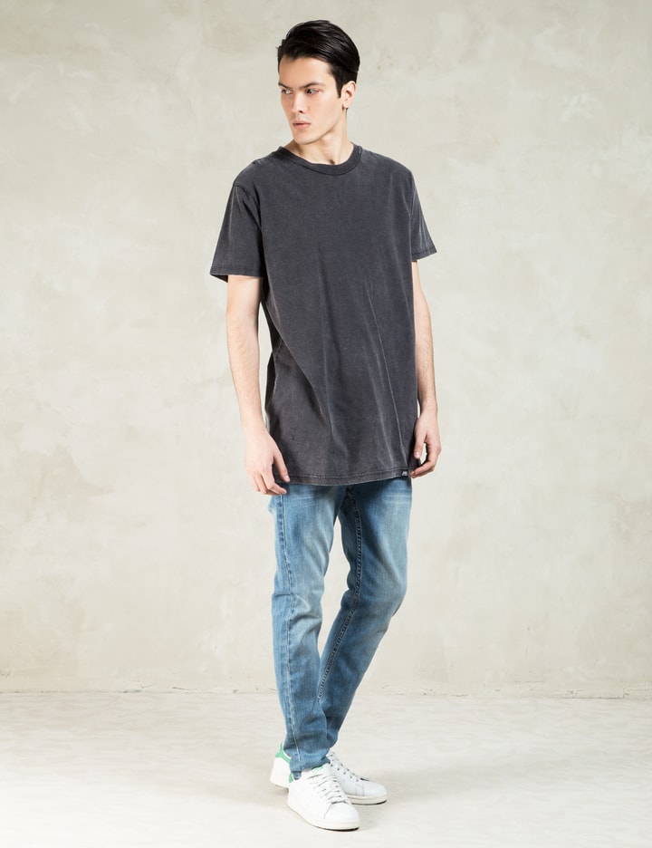 Black S/S Draged T-Shirt Placeholder Image