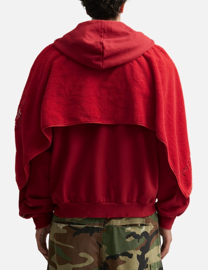 Protocol-Index Terry Towel Zip Hoodie